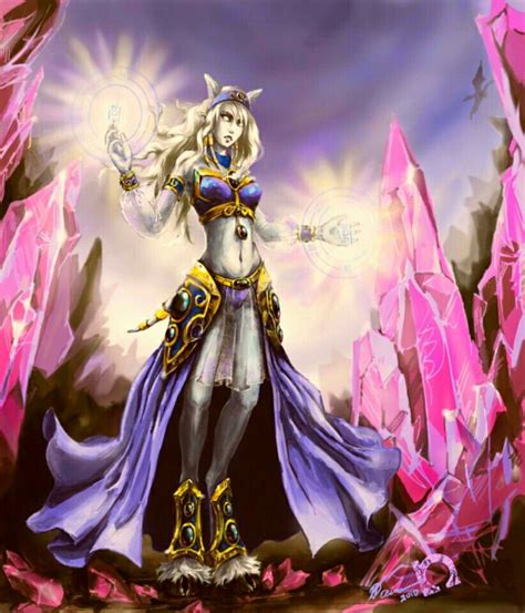 Draenei Priest World Of Warcraft Warcraft Art World Of Warcraft 3