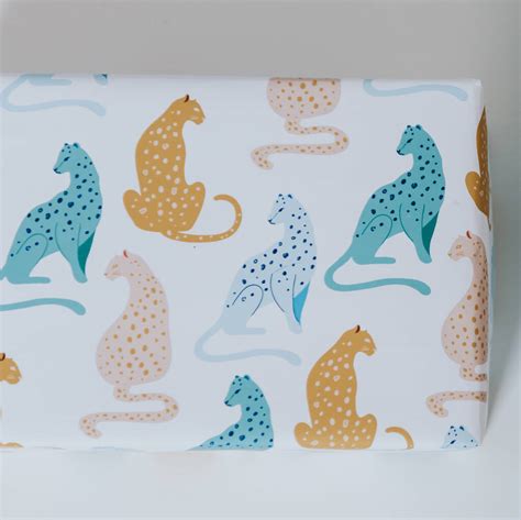 Leopard Luxury Wrapping Paper By Abigail Warner