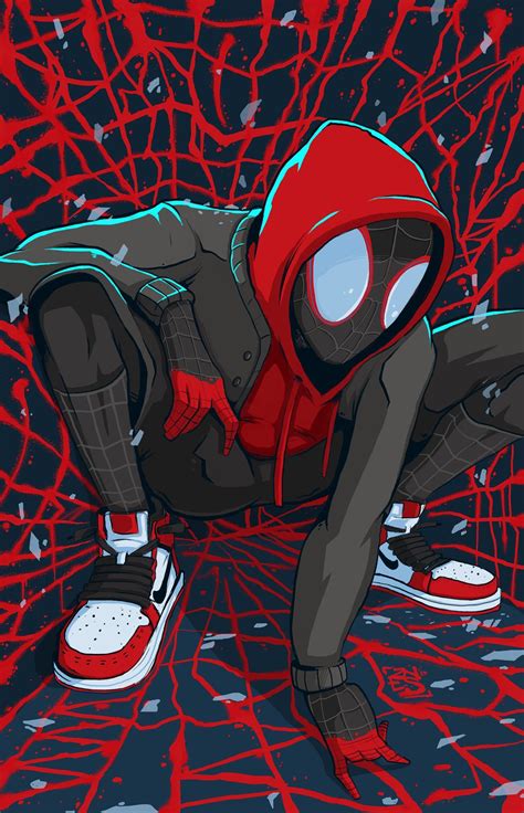Miles Morales Ultimate Spider Man Marvel Comics Wallpaper Spiderman