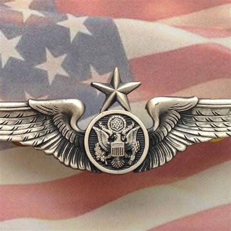 Us Air Force Senior Air Crew Pilot Wings Usaf Mission Military