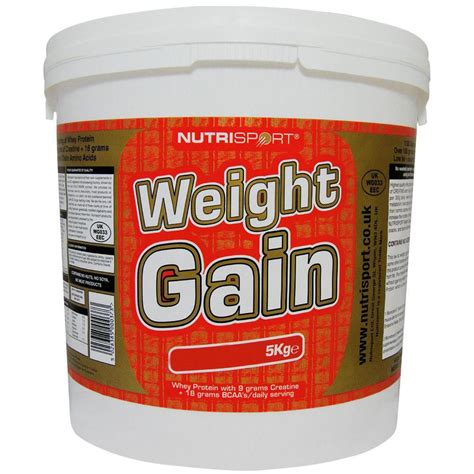 Nutrisport Weight Gain High Protein Powder Mass Gainer 5kg All