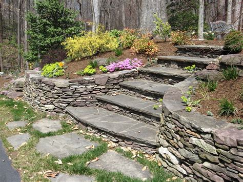 Stone Walkways Stairs And Steps In Md Va And Wv Pooles Stone And Garden