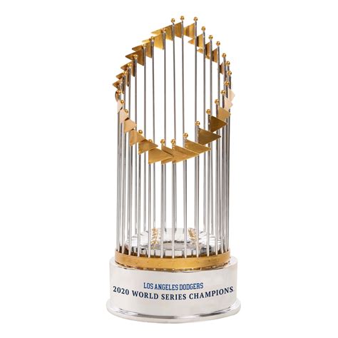 Los Angeles Dodgers Mlb 2020 World Series Champions Trophy Replica