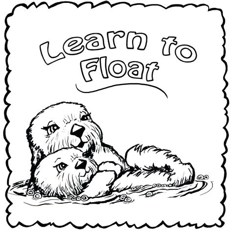 Baby Otter Coloring Pages At Free