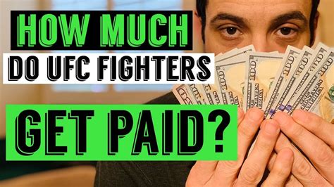It is not easy to miderate i think as i see it in campaigns i been to. How Much Do UFC fighters Get Paid? - YouTube