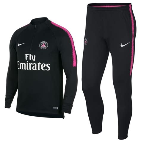 Hier findest du einen trainingsanzug für jede situation. Paris Saint Germain black training technical tracksuit ...