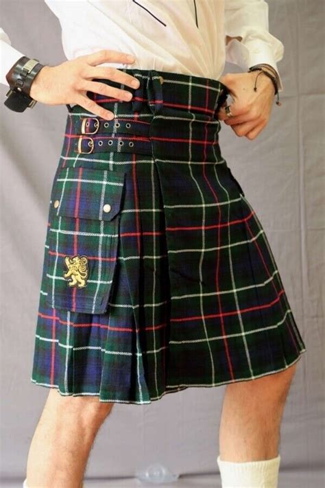 Mackenzie Tartan Contemporary Kilt By Scottish Kilt Made To Measure