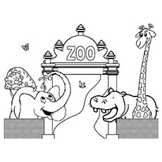 And the youngest artist will be fond of animal masks coloring pages for kids. Zoo coloring, Download Zoo coloring for free 2019