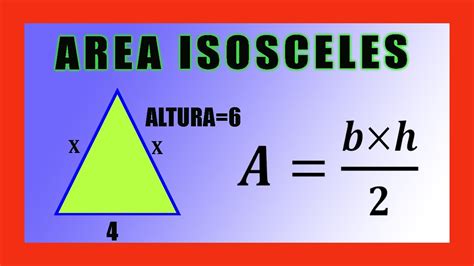 ¿perimetro De Un Triangulo Isosceles Open Ai Lab