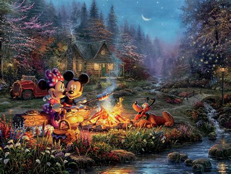 Thomas Kinkade Disney Puzzles Piece