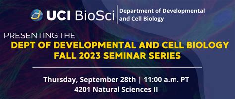 Dcb Seminar Series Featuring Dr Xu Li From Westlake University Uci Biosci Department Of