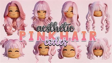 Roblox Pink Hair Codes Emk Youtube