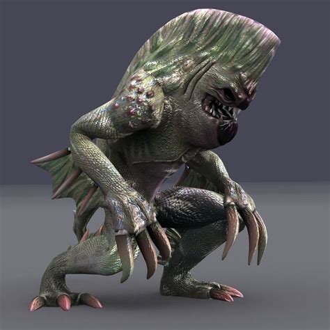 3drt Fishman In 2023 Swamp Creature Monster Portrait Photography