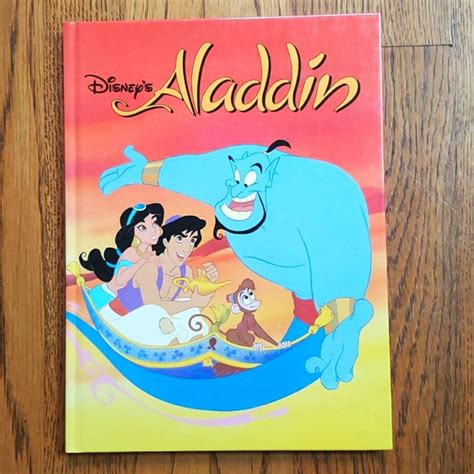 Disney Other Vintage Disneys Aladdin Large Hardcover Childrens Book