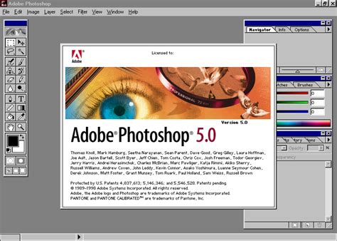 Adobe Photoshop 50 Web Design Museum