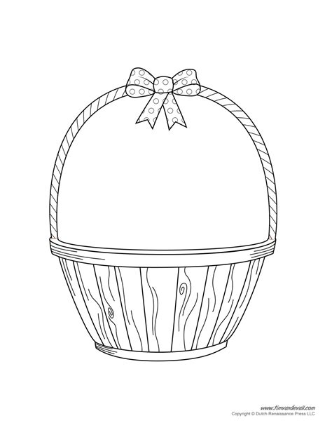 Home » holidays » basket coloring pages » empty basket coloring page coloring home. Empty Bushel Basket Coloring Page Pages Sketch Coloring Page