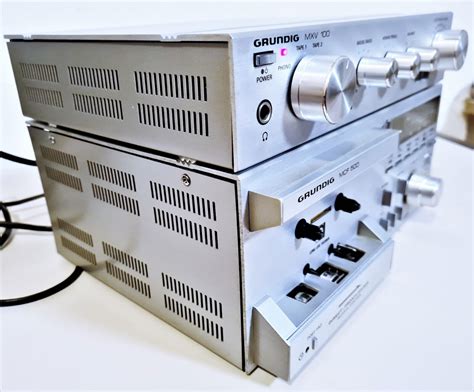 Grundig Mini Hifi Stereo Anlage Mt100mxv100mcf 500 Ebay