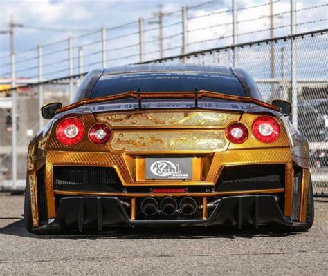 One Million Dollar Gold Plated Car Nissan Gt R X Auto News