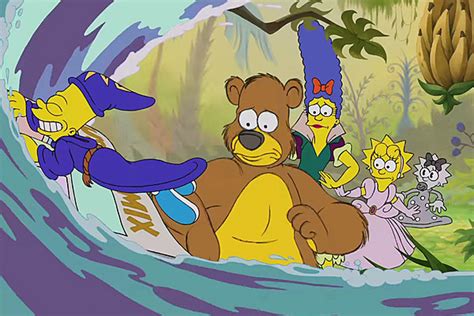 The Simpsons Get Disney Style Animation Couch Gag
