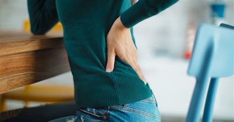 Lower left back pain can be severe, sharp, and stabbing, or it can be a dull and constant pain. Tailbone Cancer: Types, Causes, and Symptoms