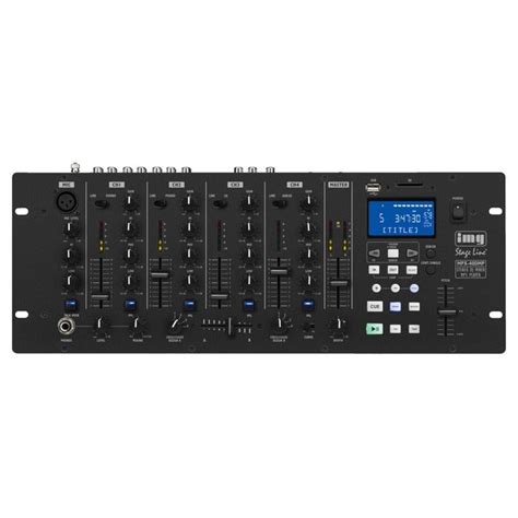 Img Stageline Mpx 40dmp Stereo Dj Mixer And Mp3 Player At Gear4music
