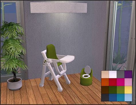 Simple Maxis Potties And Highchairs Simple Maxi Sims 4 Children