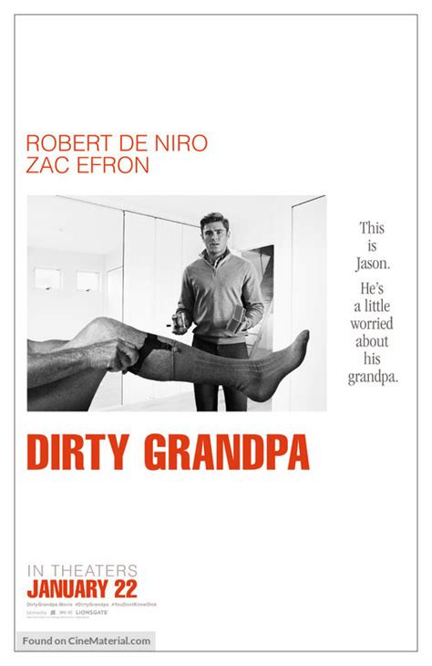 Dirty Grandpa 2016 Teaser Movie Poster