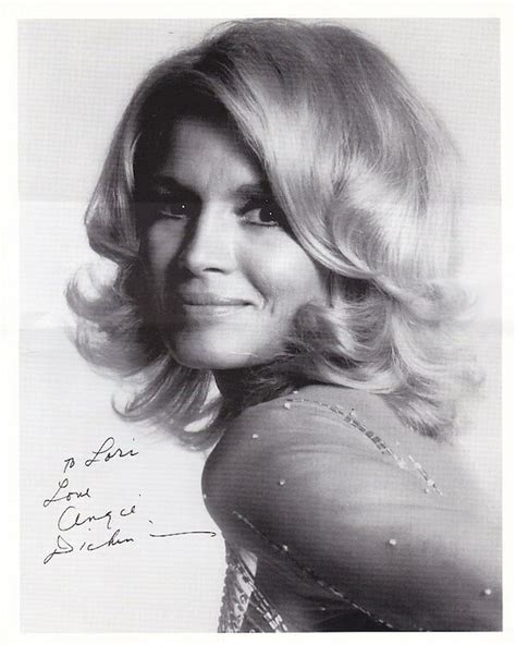 Angie Dickinson Autographed Signed Photograph To Lori Etsy