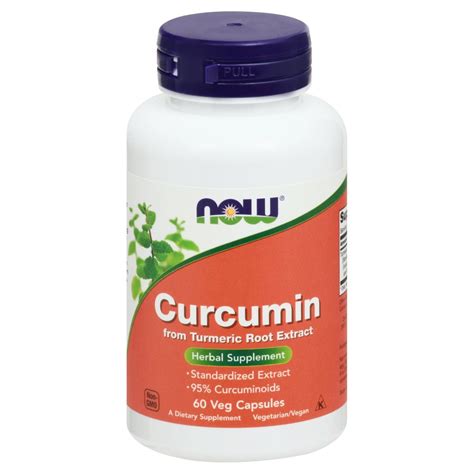 NOW Curcumin Extract Veg Capsules Shop Herbs Homeopathy At H E B