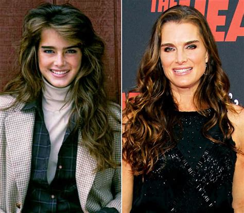 Brooke Shields Brooke Shields Brooke Shields Now Brooke Shields Young