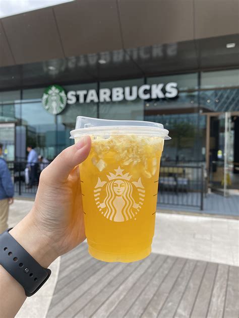 Starbucks Canada Pineapple Passionfruit Refresher Foodology
