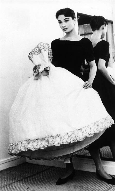 Audrey Hepburns Givenchy Couture Ballgown