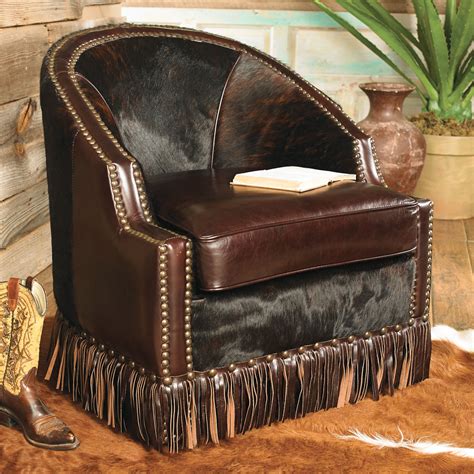 Western decor western decor, western bedding. Houston Cowhide Leather Chair