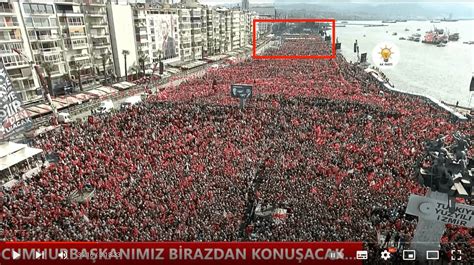 Ak Parti İzmir Mitingine Ait Fotoğrafların Montaj Olduğu Iddiası Teyit