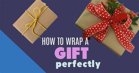 Then add your ribbon or gift tag. How To Wrap A Gift - Easy To Follow Step-by-Step Tutorial