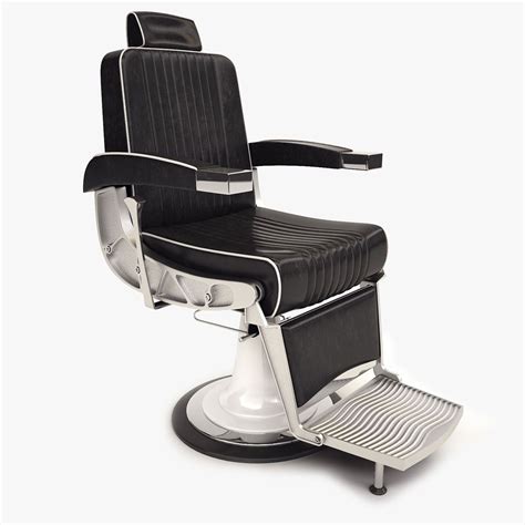 Barber Chair 3d Model 29 Fbx Max Obj Free3d