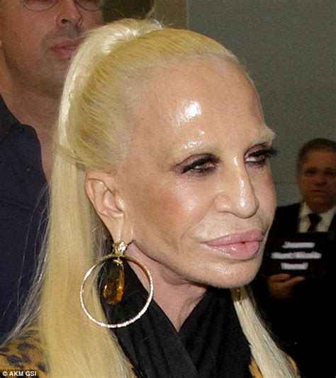 Donatella Versace Arrives In Sao Paulo Looking Ready To Melt As She