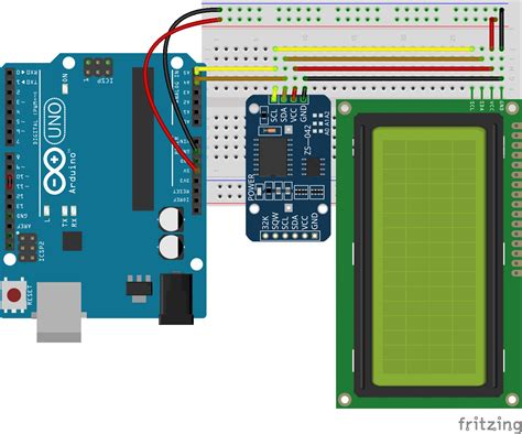 Using A 20x4 I2c Character Lcd Display With Arduino Uno Electronics