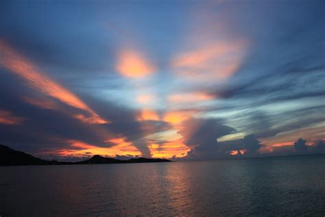 Ocen Sunrise In Thailand