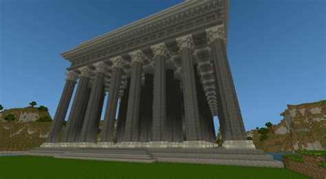 For Your Consideration A Large Roman Temple Minecraft
