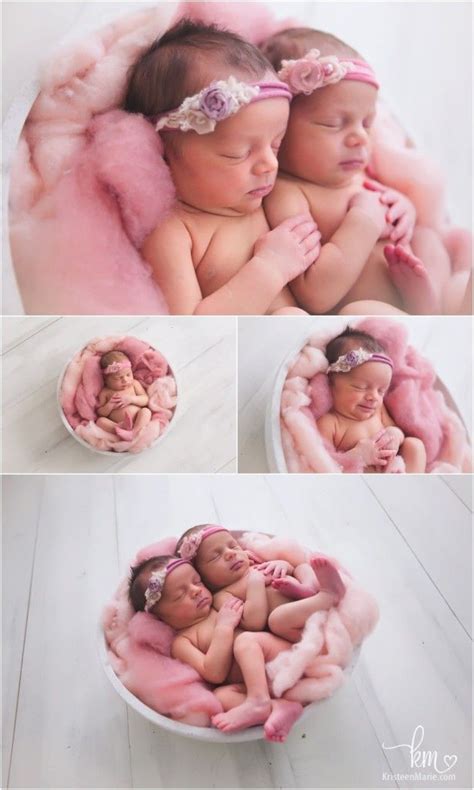 noblesville twin newborn photographer newborn twin girls leela and saakshi · kristeenmarie