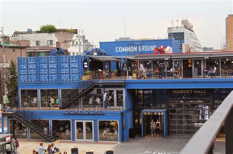 Common Ground Shopping Mall Korea Sea Container Homes Shipping