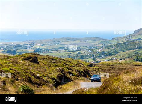 General View With Copyspace Of Glencolumbkille County Donegal Ireland