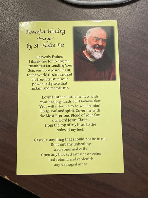 Padre Pio Prayer
