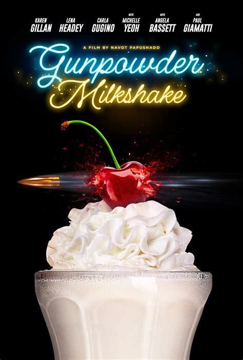 Gunpowder Milkshake 2021 Ver1 Movie Gloss Poster 17x 24 Etsy