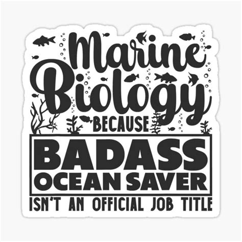 Marine Biologist Whale Lover Marine Sticker For Sale By