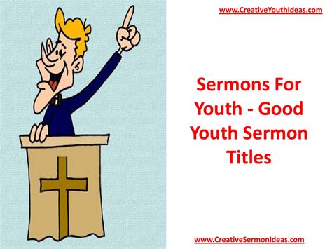 Sermons For Youth Good Youth Sermon Titles By Ken Sapp Issuu