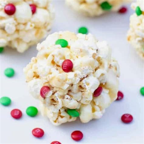 Easy Classic Christmas Popcorn Balls Served From Scratch