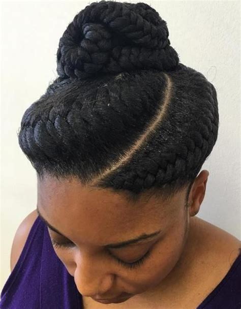 Twirling Asymmetric Braid Design For Natural Hair Box Braids Hairstyles Ethnic Hairstyles Updo