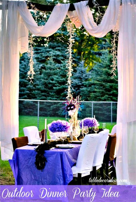 These are third party technologies used for things like interest based etsy ads. Elegant Outside Table Decor Idea- Dinner Party